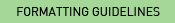 Formatting Guidelines for Submission